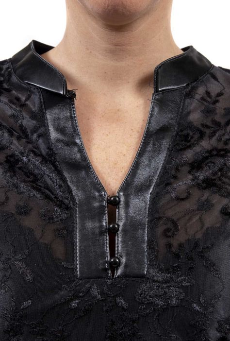Polera Calabaza Negro Alexandra Cid-3
