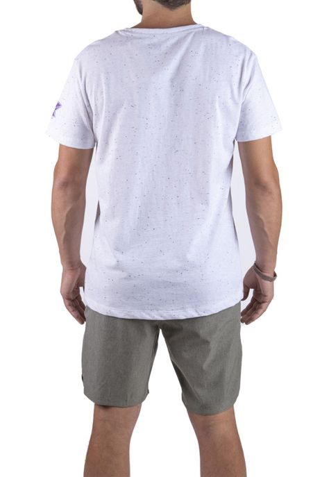 Polera Material Reciclado 2do Pegue Blanco Local Crew-3