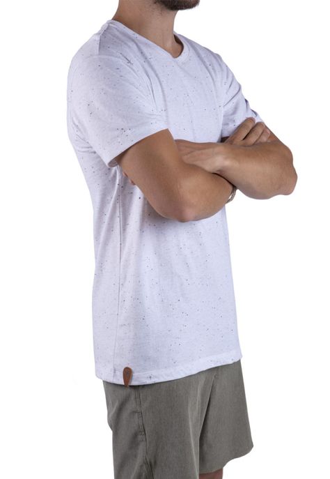 Polera Material Reciclado 2do Pegue Blanco Local Crew-2