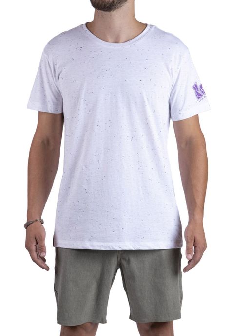 Polera Material Reciclado 2do Pegue Blanco Local Crew-0