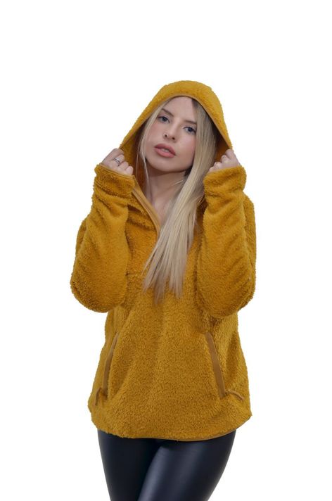 Polar Mujer Corderito Amarillo-1