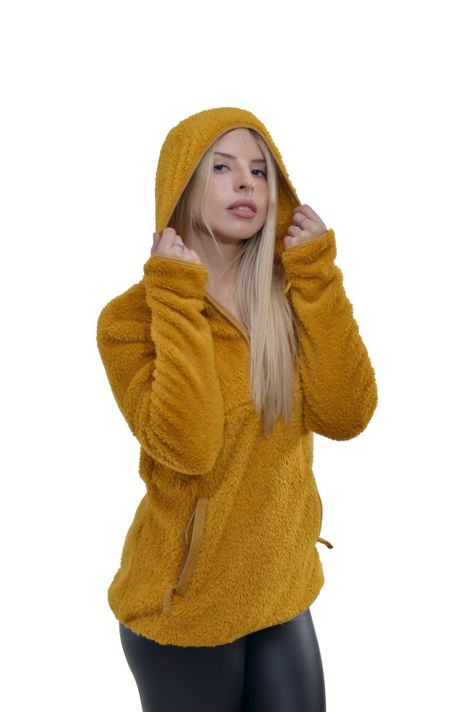 Polar Mujer Corderito Amarillo-2