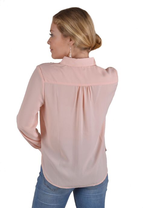 Blusa Plizado Rosa Alexandra Cid-1