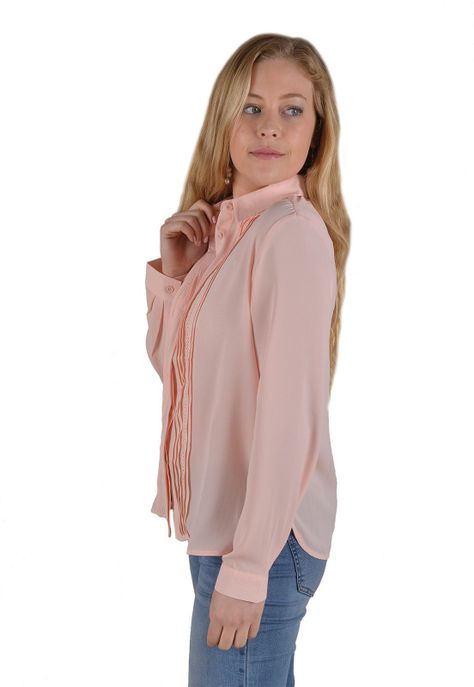 Blusa Plizado Rosa Alexandra Cid-2