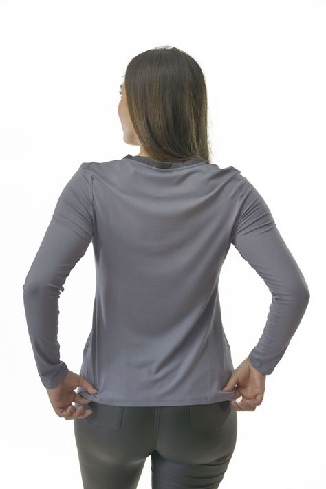 Polera Corazones Gris Alexandra Cid-2