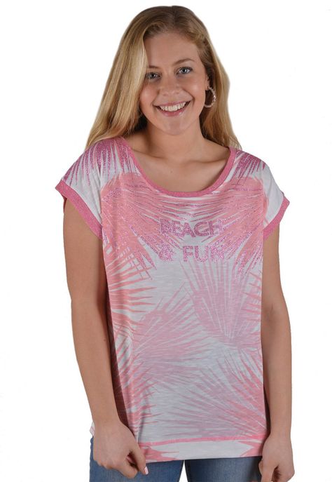 Polera Beach Rosa Alexandra Cid-0