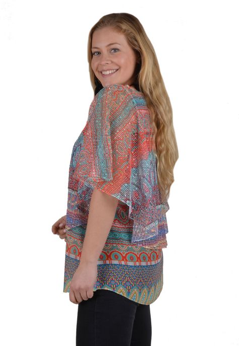 Polera Malla Colores Alexandra Cid-1