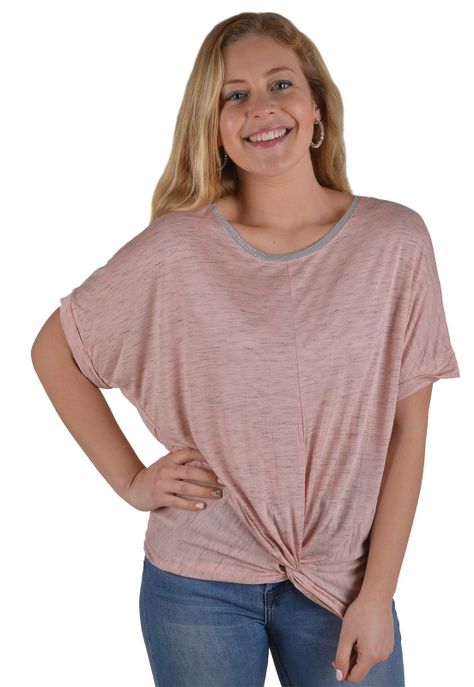 Polera Rosada Alexandra Cid-0