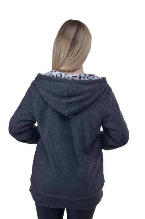 Chaqueta Mutton Doble Gris Alexandra Cid-3