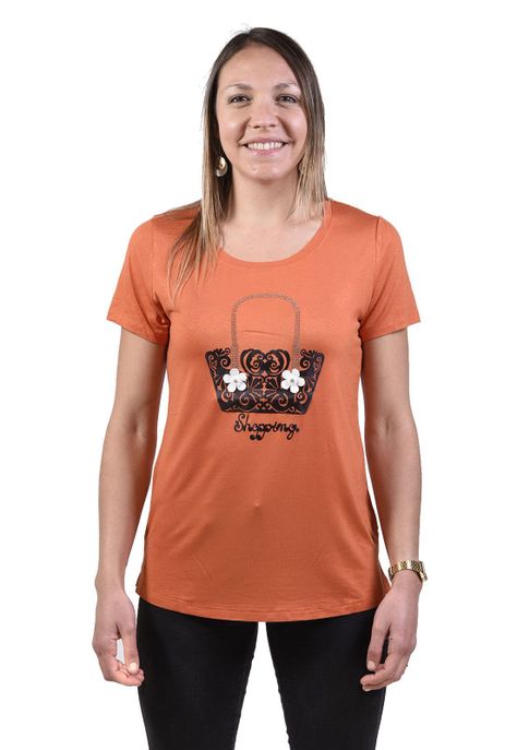 Polera Canasto Naranjo Alexandra Cid-0