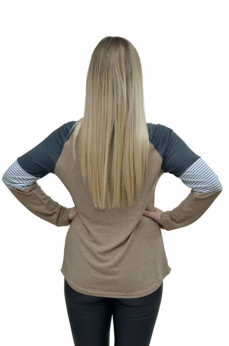 Polera manga raglan Kaky Alexandra Cid-2