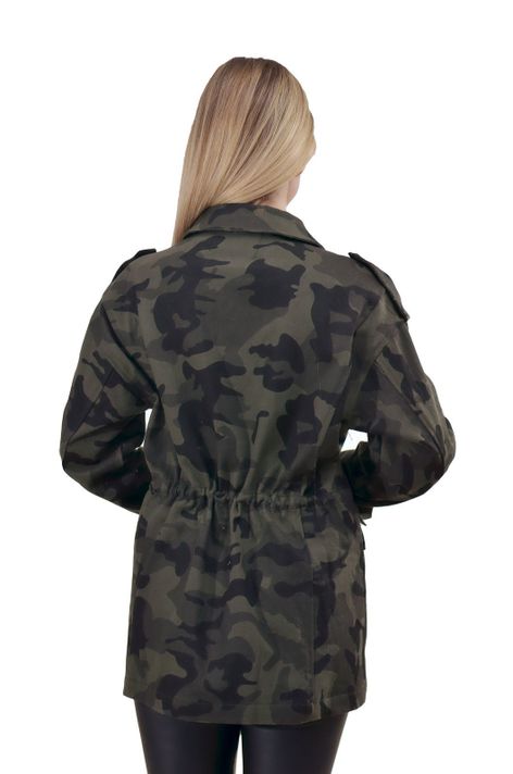 Chaqueta Camuflaje Olivo Alexandra Cid-3