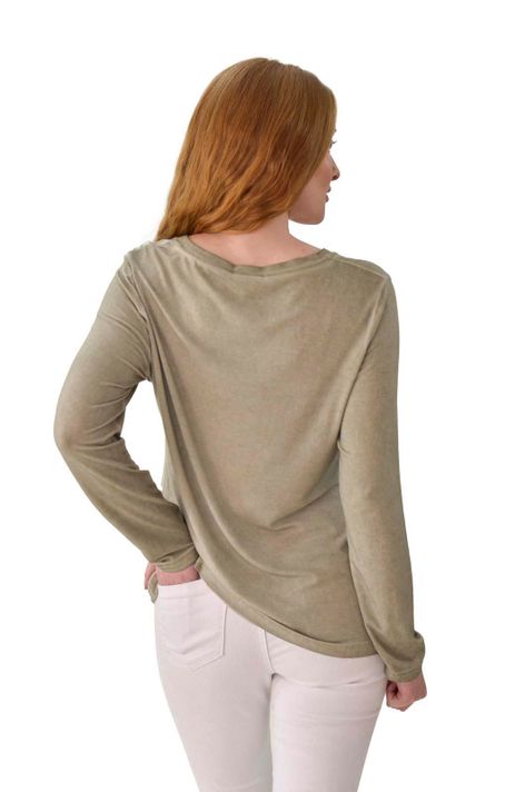 Polera Manga Larga menta Alexandra Cid-3