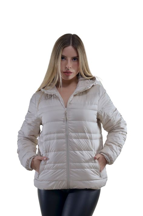 Parka Down Gorro Mujer-0