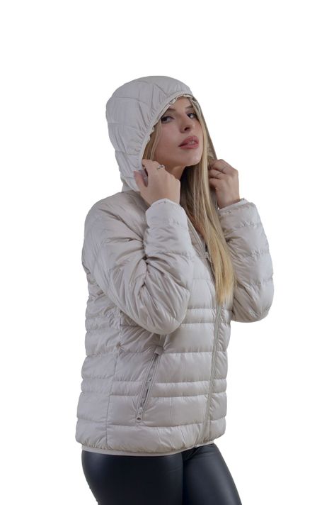 Parka Down Gorro Mujer-1