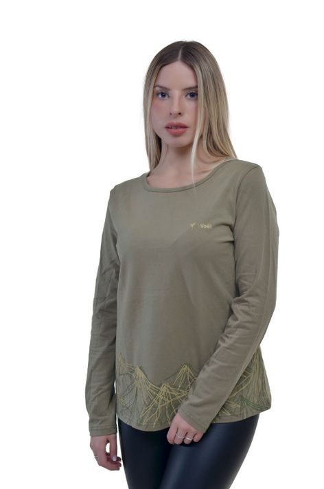 Polera Manga Larga Mujer-0