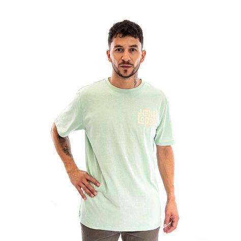 Polera Hombre Verde Summer Hang Loose-0