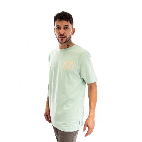 Polera Hombre Verde Summer Hang Loose-1