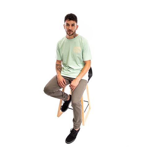 Polera Hombre Verde Summer Hang Loose-4