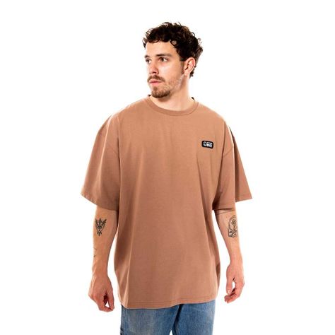 Polera Manga Corta Café Genderless Spitfire-2
