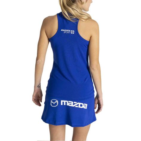 Polera Mujer Deportiva Sin Mangas Azul Under Armour-1
