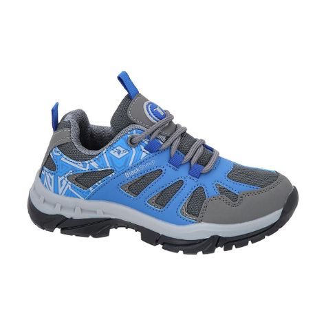 Zapato Infantil Outdoor Alto Azul Gris Juncal Blacksheep-0