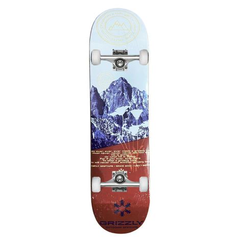 Tabla Skate Completa Wood 8.0'' Grizzly Griptape-2