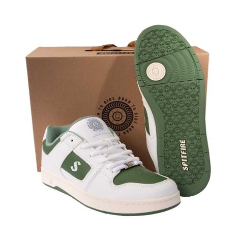 Zapatillas Hombre Blanco Verde 360 Series Spitfire-7