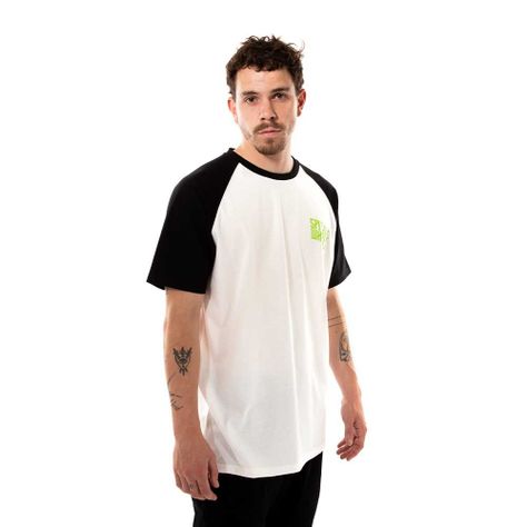 Polera Manga Corta Blanco Spitfire-1