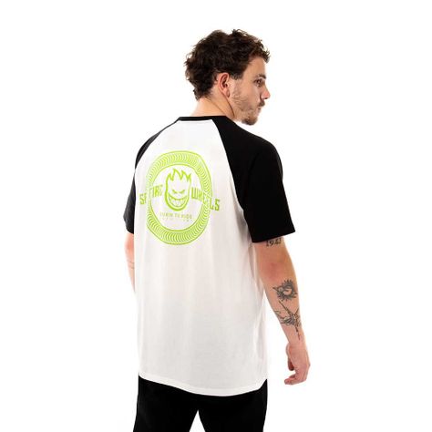 Polera Manga Corta Blanco Spitfire-3
