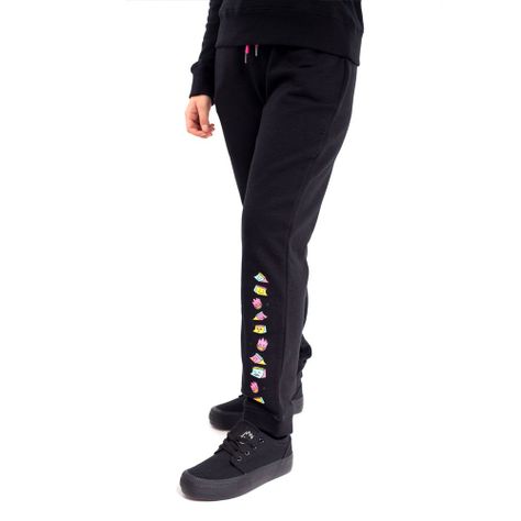 Jogger Mujer Spitfire Negro-2