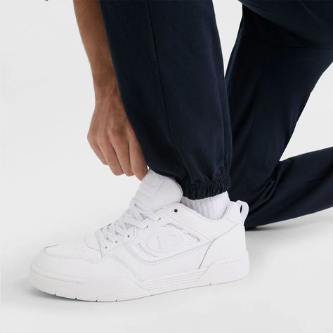 Jogger Hombre Algodón Azul Champion-3