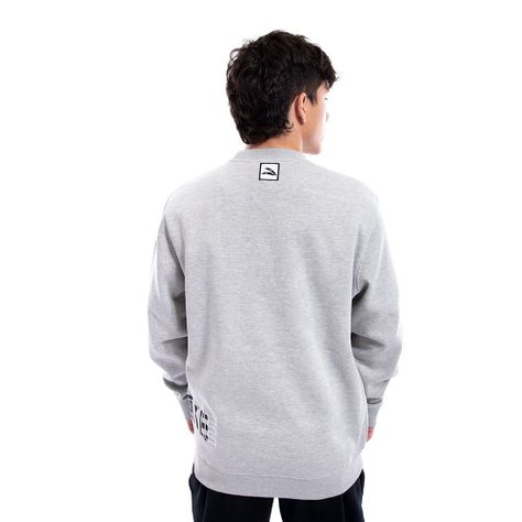 Polerón Cac1ke Crewneck Gris-3