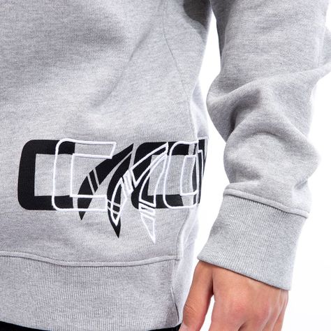 Polerón Cac1ke Crewneck Gris-4