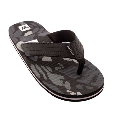 Sandalia Hombre Camo Negro Hang Loose-1