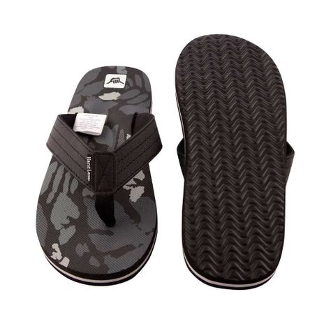Sandalia Hombre Camo Negro Hang Loose-4
