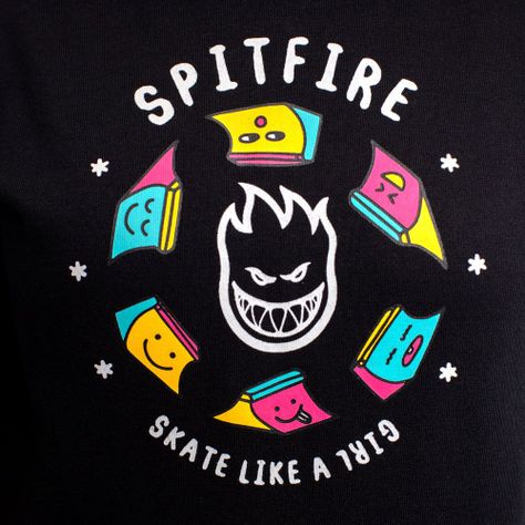 Polerón Hoodie Mujer Spitfire Negro-5