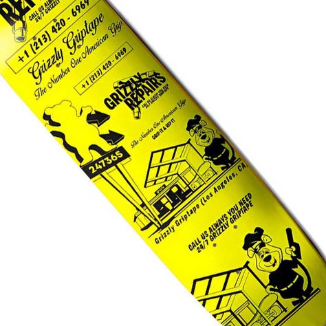 Tabla Skate Deck Repair 8.0'' Grizzly Griptape-1