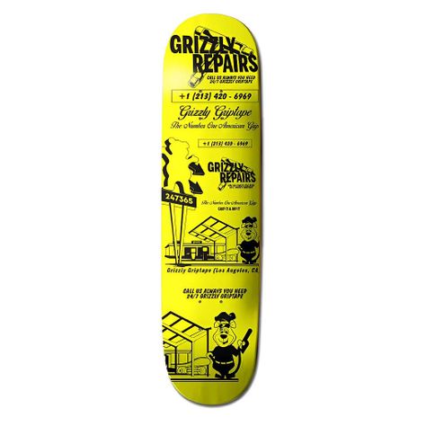 Tabla Skate Deck Repair 8.0'' Grizzly Griptape-2