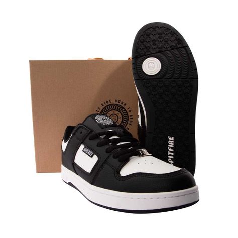 Zapatillas Hombre Blanco Negro 360 Ts Spitfire-7