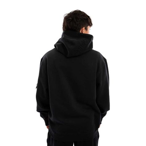 Polerón Cac1ke Hoodie Cargo Negro-1
