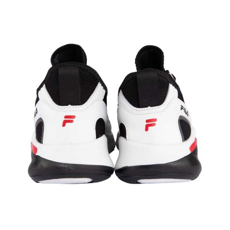Zapatillas Fila Derbi Hombre Blanco – Rojo-4