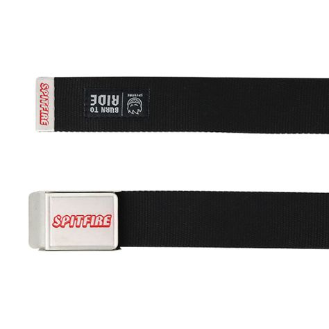 Cinturón Negro Belt Letter Spitfire-2