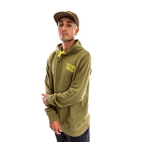Polerón Hoodie Hombre Spitfire Oliva-0