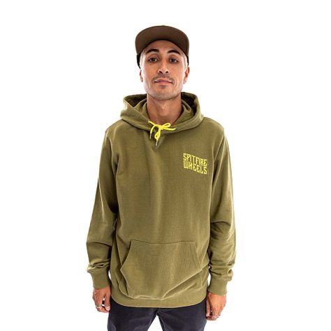 Polerón Hoodie Hombre Spitfire Oliva-1