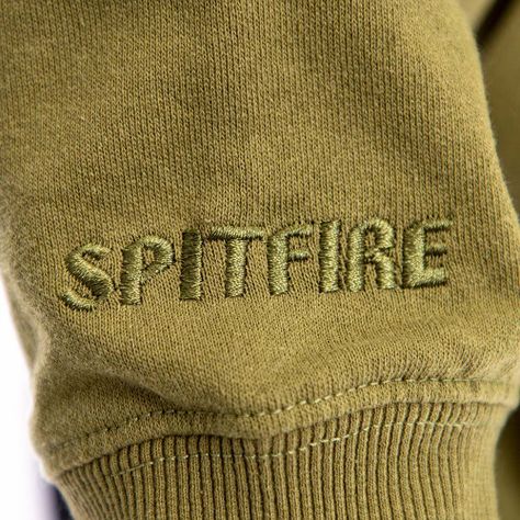 Polerón Hoodie Hombre Spitfire Oliva-7