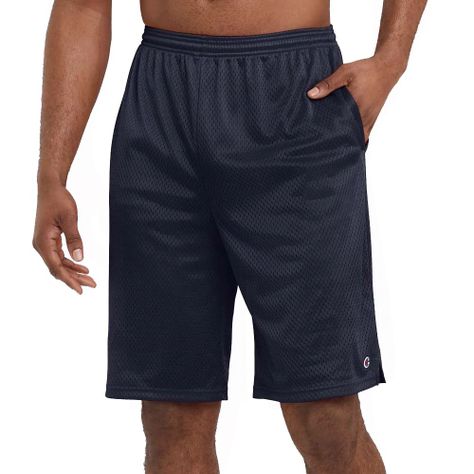 Short Hombre 9'' Azul Classic Mesh Champion-0