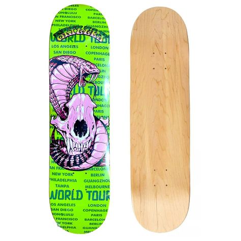 Tabla Skate Deck Cobra 8.0'' Grizzly Griptape-0