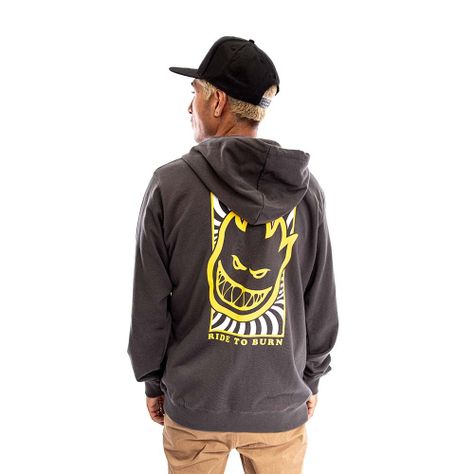 Polerón Hoodie Hombre Spitfire Oscuro-2