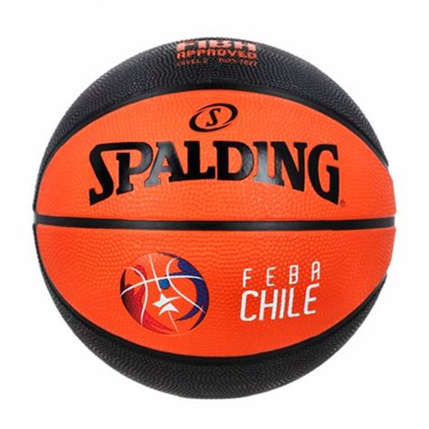 Pelota Basketball Spalding TF150 Feba Chile Varsity N°7-0